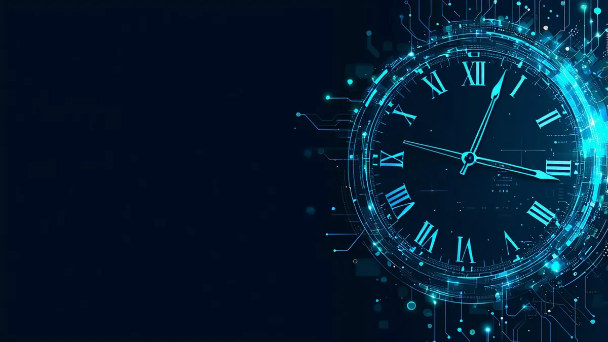 Abstract time and clinical urgency concept